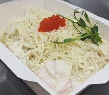 Паста с сёмгой