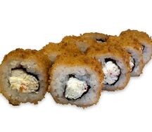 Горячий ролл с крабом