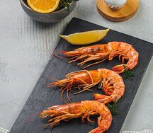 Лангустины на гриле
