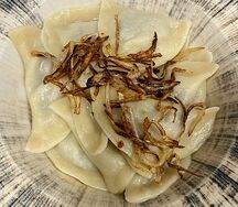 Вареники с картофелем и грибами