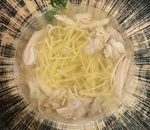 Куриный суп по - домашнему