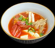 Суп кимчи с курицей