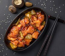 Курица в кисло-сладком соусе