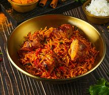 Бирьяни с курицей