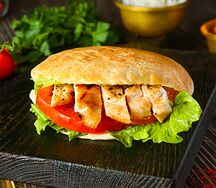 Кюфта куриная в пите