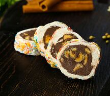 Лукум с шоколадом