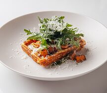 Вафли Секрет Вкуса из кабачков с сыром страчателла и рукколой