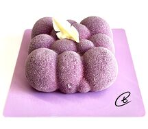 Муссовое пирожное Смородина-Мята