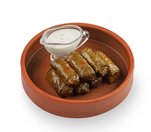 Долма с бараниной и мятным мацони