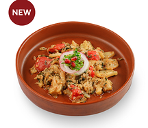 Салат из овощей на углях