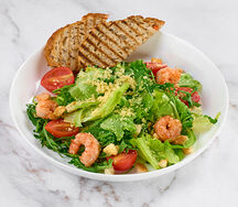 СалатЦезарь с креветками