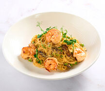 Спагетти с креветками