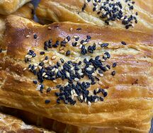 Самса слоёная с курицей