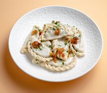 Вареники с картофелем и грибами