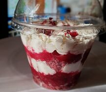 Трюфель с клубникой домашний 