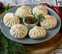 Хинкали с говядиной