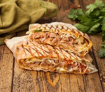 Шаурма в арабской пите