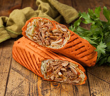 Шаурма в сырном лаваше