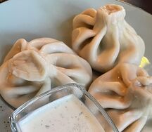 Хинкали с бараниной