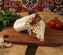 Донер с говядиной в лаваше