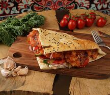 Берлин-донер с курицей и сыром