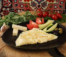 Омлет с сыром