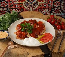 Искандер-донер с курицей