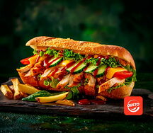 Чиабатта Чикен-барбекю