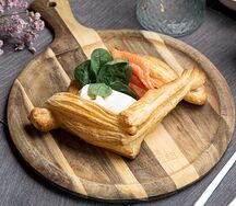 Бенедикт с лососем