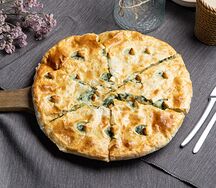 Хачапури со шпинатом 