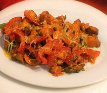 Салат Тандури чикен (невегетарианский)