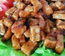 Тофу в кисло-сладком соусе 250г