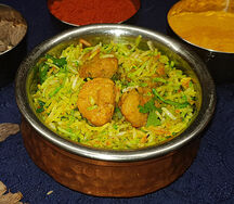 Бириани с соевым мясом