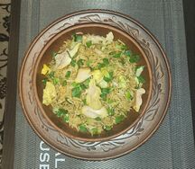 Фрайд райс с курицей