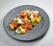 Трюфельхейм с лососем