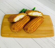 Мини-эклер со сливками