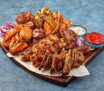 Ассорти шашлыков из свинины