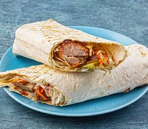 Люля-кебаб из баранины в лаваше