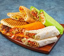 Ассорти шаурмы с курицей