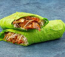 Шаурма с говядиной в чесночном лаваше