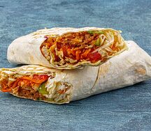 Шаурма с говядиной и сыром