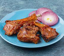 Шашлык из бараньей корейки