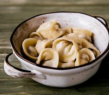 Пельмени Рамштайн с бараниной