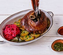 Рулька по-чешски