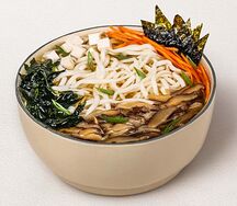 Рамен вегетарианский с грибами шиитаке