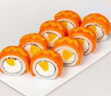 Ролл Филадельфия с апельсином