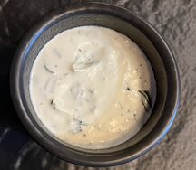 Сметано-чесночный