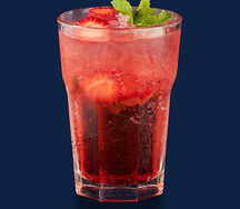 Фирменный лимонад Мохито клубничный