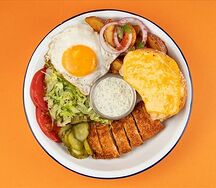 Ланч-тарелка с курицей