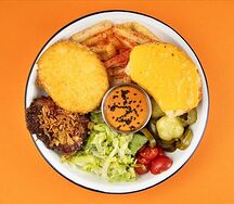 Ланч-тарелка с бифштексом